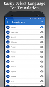اسکرین شات 3 برنامه Speak and Translate offline