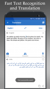 اسکرین شات برنامه Speak and Translate offline 4
