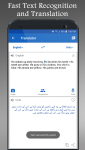 اسکرین شات 4 برنامه Speak and Translate offline