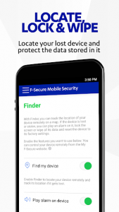 اسکرین شات برنامه F-Secure Mobile Security 3