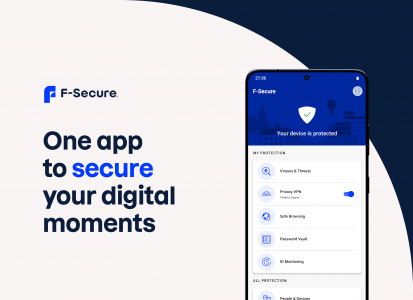 اسکرین شات برنامه F-Secure: Total Security & VPN 1