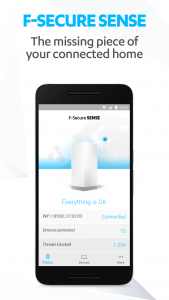 اسکرین شات 1 برنامه F-Secure SENSE Router
