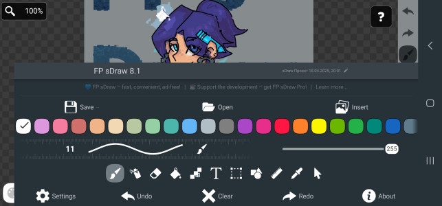 اسکرین شات 5 برنامه FP sDraw (Drawing app)