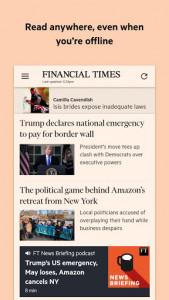 اسکرین شات برنامه Financial Times 1