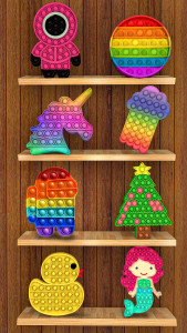 اسکرین شات 2 بازی Pop it Antistress puppet game