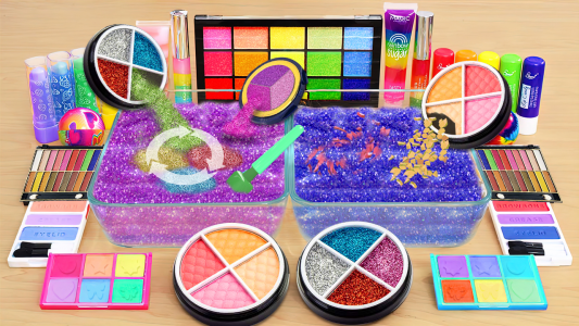 اسکرین شات بازی DIY Makeup Slime: ASMR Games! 1
