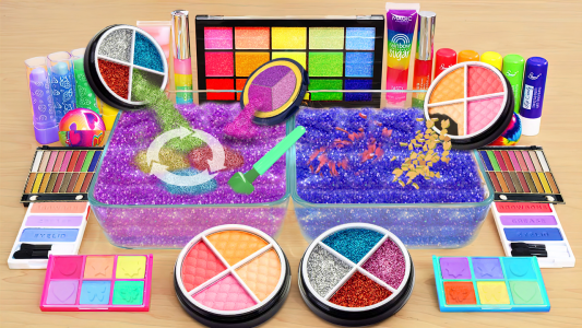 اسکرین شات 1 بازی DIY Makeup Slime: ASMR Games!