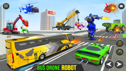 اسکرین شات بازی Robots War– Car Transform Game 6