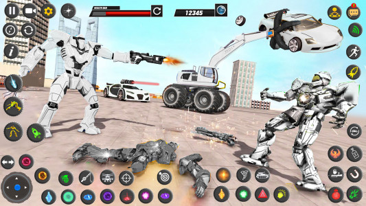 اسکرین شات بازی Robots War– Car Transform Game 2