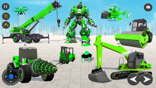 اسکرین شات 4 بازی Robots War– Car Transform Game