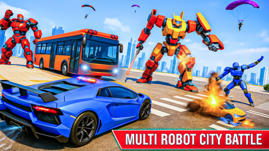 اسکرین شات 2 بازی Animal Robot car Transform War