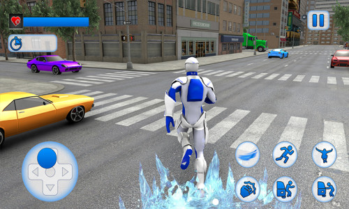 اسکرین شات 2 بازی Ice Hero Games: Superhero Game