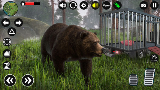 اسکرین شات 3 بازی Zoo Animal: Truck Driving Game