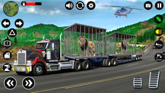 اسکرین شات بازی Zoo Animal: Truck Driving Game 5