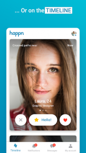 اسکرین شات برنامه happn – Local dating app 3