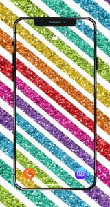 اسکرین شات برنامه ✨ Glitter Wallpapers HD | 4K Sparkly Wallpapers 6