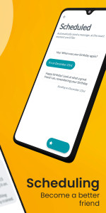 اسکرین شات 2 برنامه Wize SMS: Message & Messenger