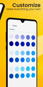 اسکرین شات 3 برنامه Wize SMS: Message & Messenger