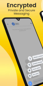 اسکرین شات 5 برنامه Wize SMS: Message & Messenger