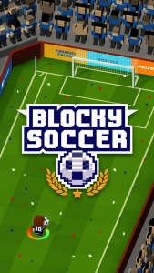 اسکرین شات بازی Blocky Soccer 1
