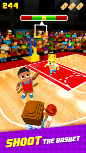 اسکرین شات بازی Blocky Basketball FreeStyle 6