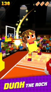 اسکرین شات بازی Blocky Basketball FreeStyle 8