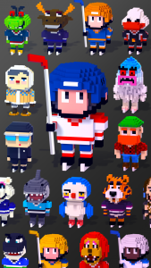 اسکرین شات بازی Blocky Hockey 4