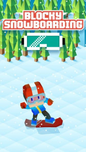 اسکرین شات بازی Blocky Snowboarding 5