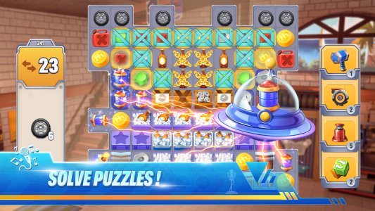 اسکرین شات 5 بازی Car Mods Factory - Match 3