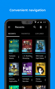 اسکرین شات برنامه FullReader – e-book reader 1