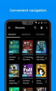 اسکرین شات 1 برنامه FullReader – e-book reader