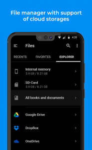 اسکرین شات 5 برنامه FullReader – e-book reader