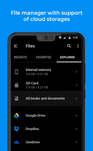 اسکرین شات برنامه FullReader – e-book reader 5