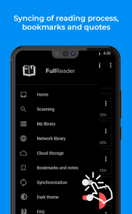 اسکرین شات 7 برنامه FullReader – e-book reader
