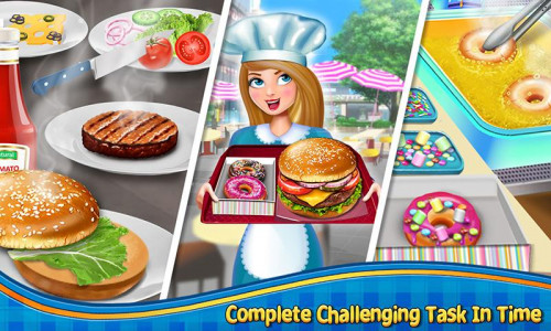 اسکرین شات بازی Burger City - Cooking Games 2
