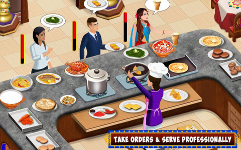 اسکرین شات بازی Indian Food Restaurant Kitchen 4