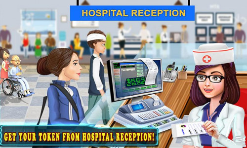 اسکرین شات بازی Hospital Cash Register Cashier 2