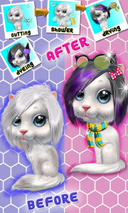 اسکرین شات بازی Animal Makeup Salon Pet Games 3