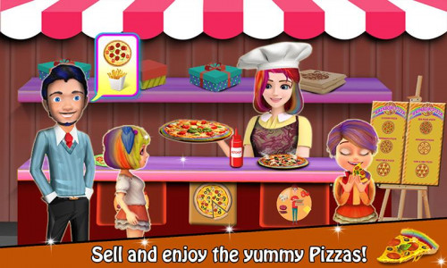 اسکرین شات بازی Pizza Maker Chef Cooking Games 2