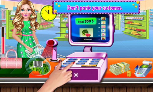 اسکرین شات بازی Super Market Cashier Game Fun 5