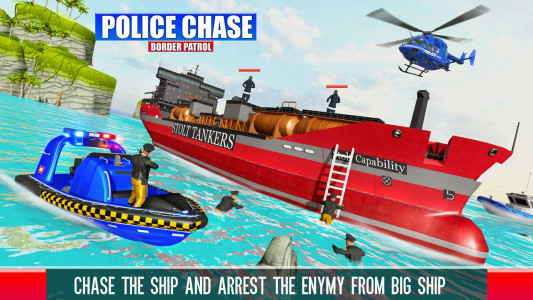 اسکرین شات بازی Police Chase: Police Boat Game 2