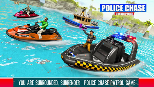 اسکرین شات بازی Police Chase: Police Boat Game 3