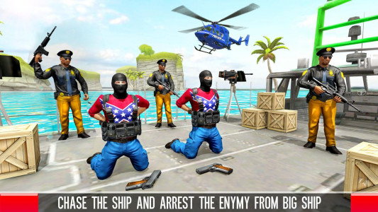 اسکرین شات بازی Police Chase: Police Boat Game 4