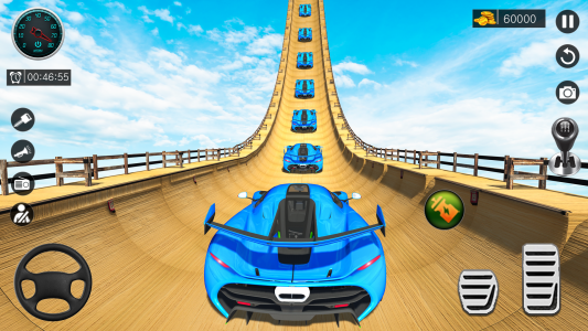 اسکرین شات بازی Ramp Car Game - Car Stunt 1