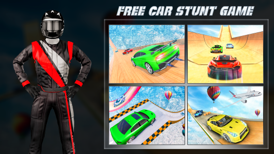 اسکرین شات بازی Ramp Car Game - Car Stunt 3