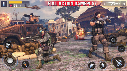 اسکرین شات بازی FPS Gun Shooting Games offline 3