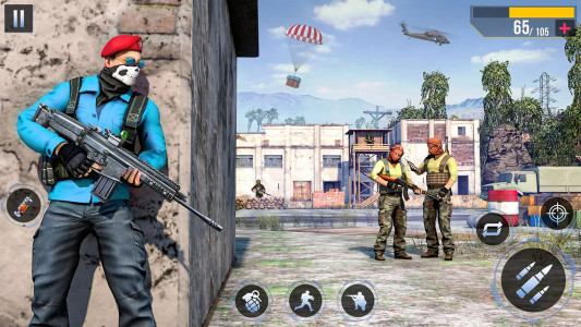 اسکرین شات بازی FPS Gun Shooting Games offline 4