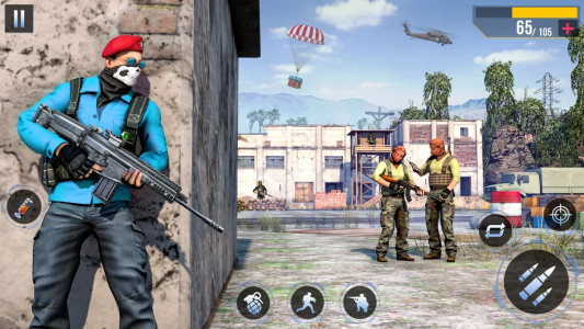 اسکرین شات بازی FPS Gun Shooting Games offline 4