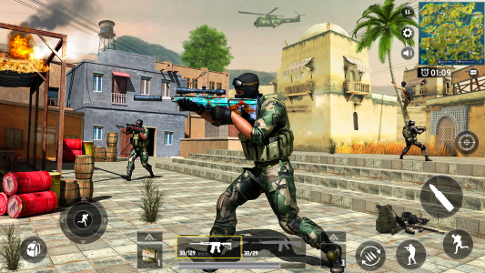 اسکرین شات 3 بازی Army Commando FPS Shooting 3d