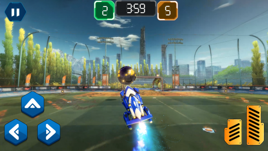 اسکرین شات بازی Rocket Car Ultimate Ball 3